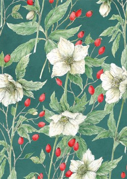 Les lutins de Noël aux bonnets colorés (70x100)