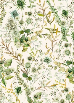 Composition florale verte