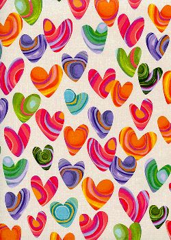 Envol de coeurs Tutti Frutti (68x98)