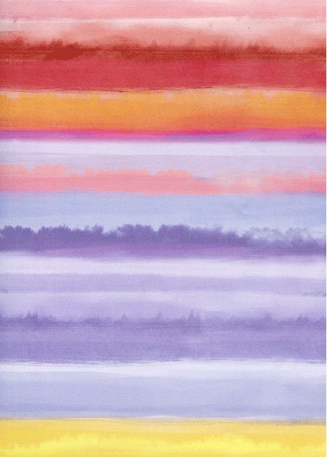 Les lignes multicolores faites au pinceau (68,5x98)