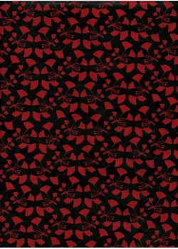Ginkgo rouge fonc noir