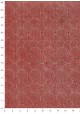 Méandres blanc fond rouge