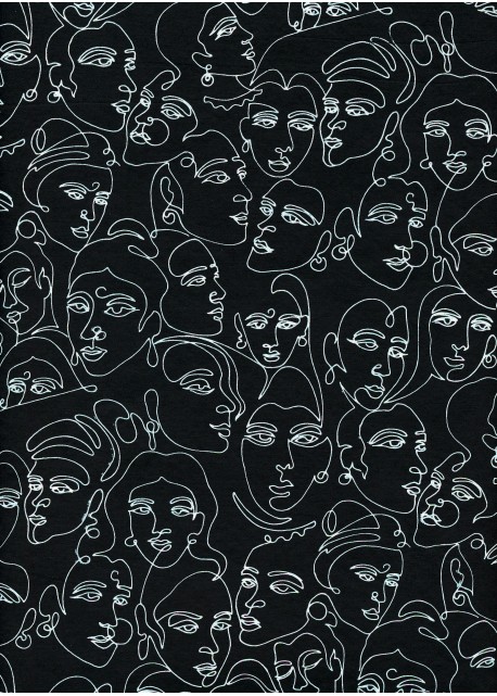 Les Muses fond noir