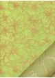 "Hibiscus" or fond vert amande