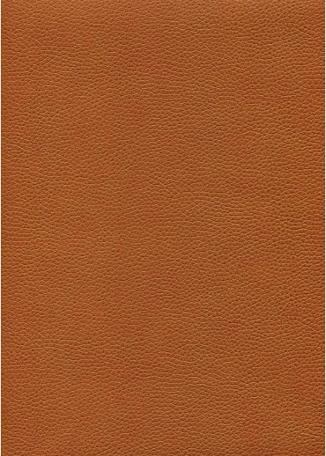 Simili cuir "Buffle grainé" (48x140) terracotta