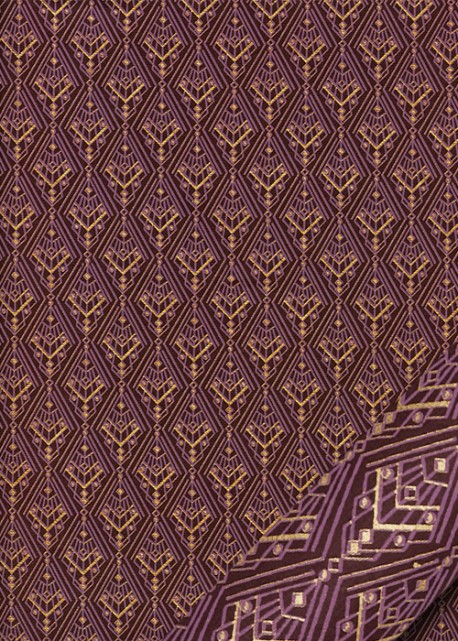Art déco doré fond améthyste (50x70)