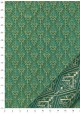 Art déco doré fond émeraude (50x70)