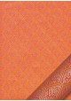 Art déco doré fond mandarine (50x70)