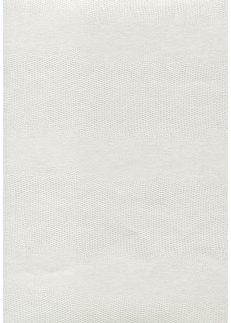 Skivertex "Lézard" (68x63) blanc nacré