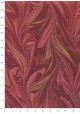Marbled 2 tons grenat rehaussé doré (50x70)