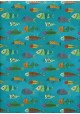 les poissons multicolores
